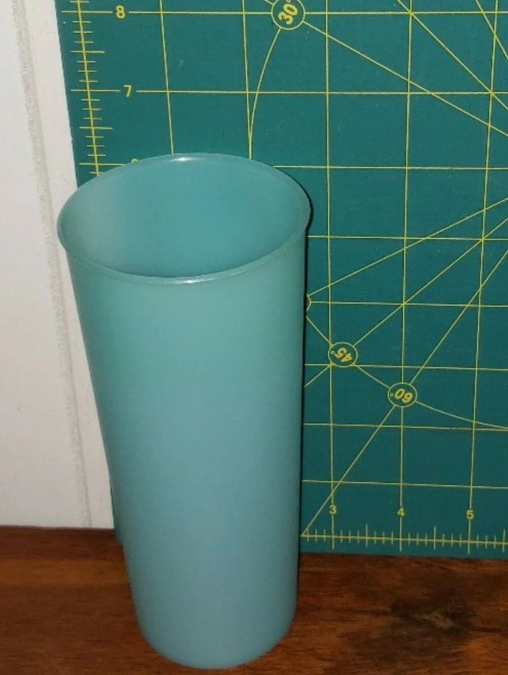 NEW Vintage Set Of MCM Tupperware 16 Oz Tumblers With Lids & Original Order Form